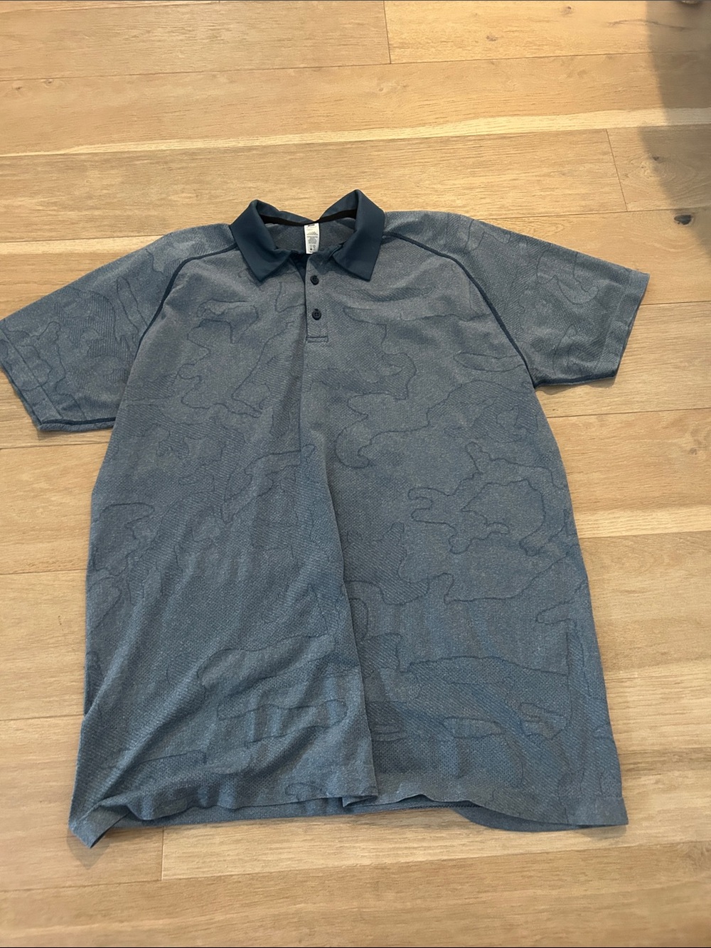 UNRL blue polo